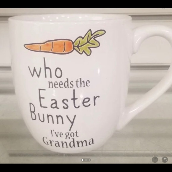 Who need the Easter bunny double sided mug - Picture 4 of 5